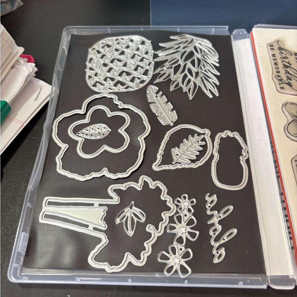 Stampin Up! Timeless Tropical Cling Stamp & Die Set - Picture 4 of 5